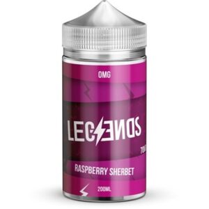 RASPBERRY SHERBET 200ML E LIQUID BY LEGENDS