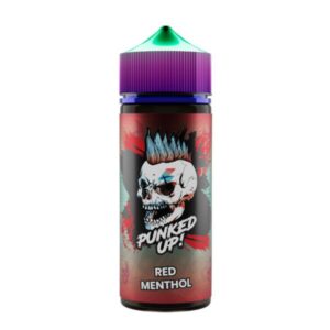 RED MENTHOL 100ML E LIQUID PUNKED UP