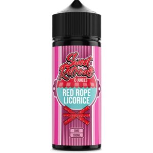RED ROPE LICORICE 100ML E LIQUID SWEET RETREATS
