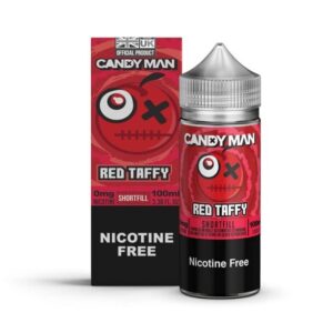 RED TAFFY 100ML E-LIQUID CANDY MAN