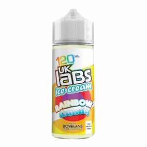 RAINBOW CANDY ICE CREAM 100ML E LIQUID UK LABS