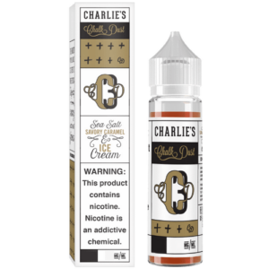 SAVORY CARAMEL & ICE CREAM 50ML E LIQUID BY CHARLIES CHALK DUST