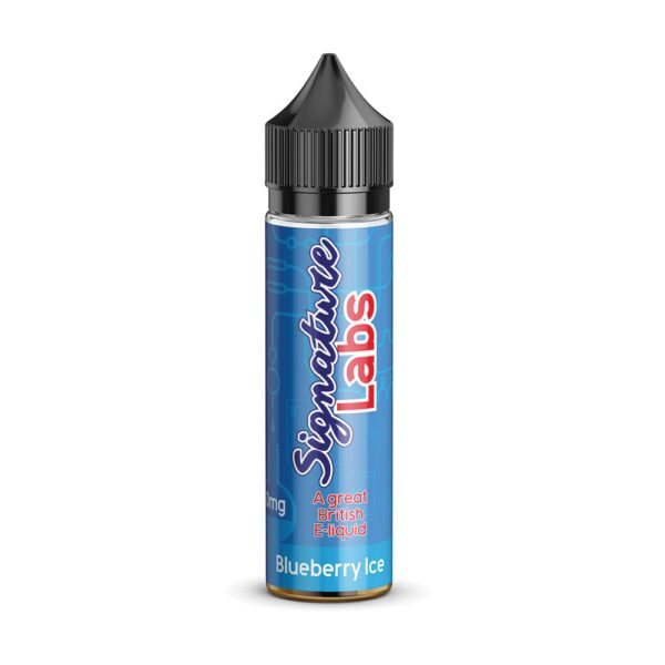 BLUEBERRY ICE 50ML E LIQUID SIGNATURE LABS