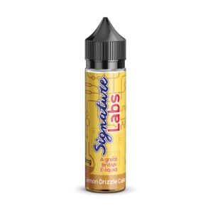 LEMON DRIZZLE CAKE 50ML E LIQUID SIGNATURE LABS