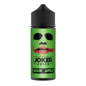 SOUR APPLE 100ML E LIQUID JOKER JUICE