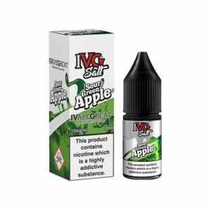 SOUR GREEN APPLE NIC SALT 10ML BY IVG