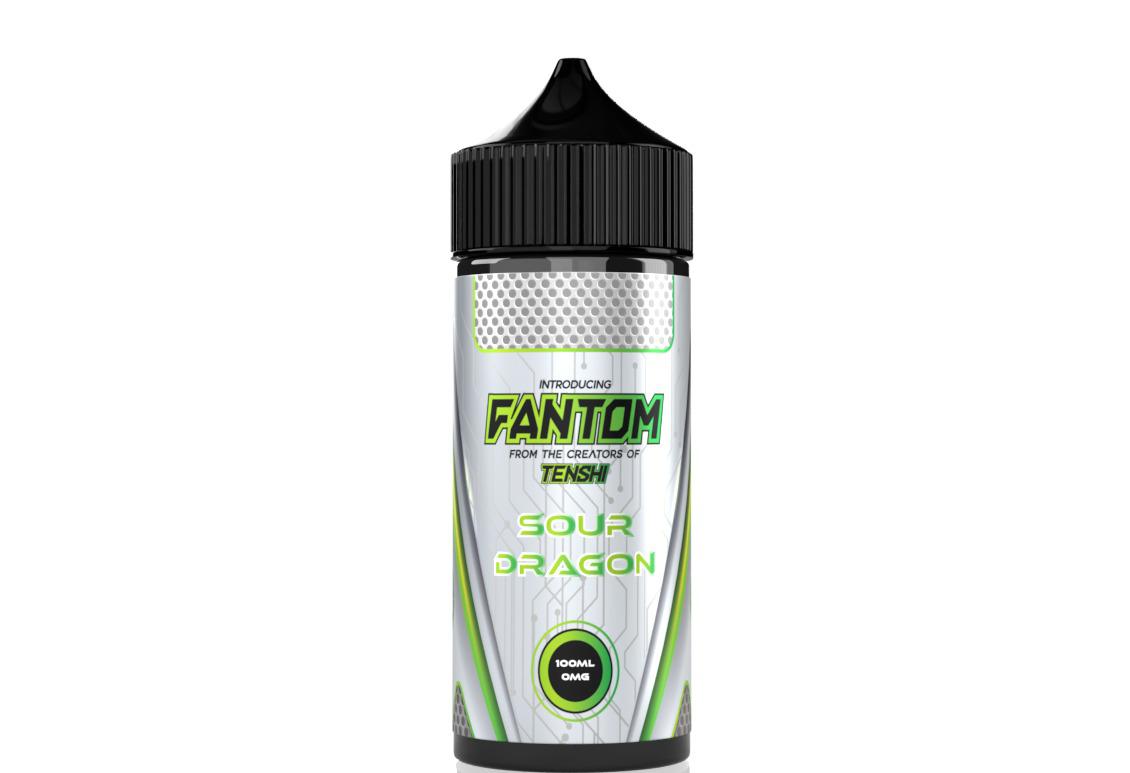 SOUR DRAGON (FANTOM) 100ML E LIQUID TENSHI UK Vape Store ECig Clouds