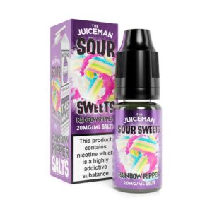 SOUR RAINBOW RIPPER 10ML NIC SALT THE JUICEMAN