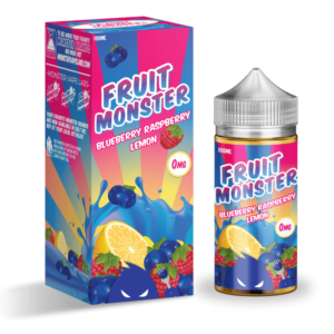 BLUEBERRY RASPBERRY LEMON E-LIQUID 100ML FRUIT MONSTER