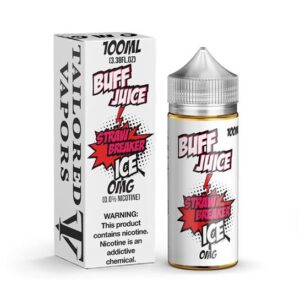 STRAW BREAKER ICE 100ML E LIQUID BUFF JUICE (EXP)