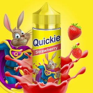 STRAWBERRY 100ML E LIQUID QUICKIE