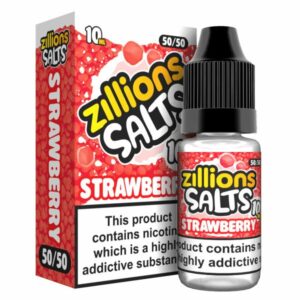 STRAWBERRY 10ML NIC SALT ZILLIONS