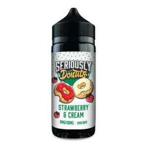 STRAWBERRY & CREAM 100ML E LIQUID SERIOUSLY DONUTS BY DOOZY