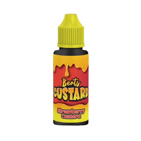 STRAWBERRY CUSTARD 100ML E LIQUID BERTS CUSTARD KINGSTON