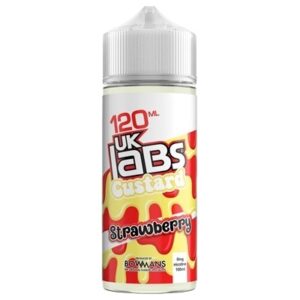 STRAWBERRY CUSTARD 100ML E LIQUID UK LABS