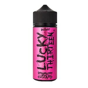 STRAWBERRY CUSTARD (DESSERT) 100ML E LIQUID LUCKY THIRTEEN