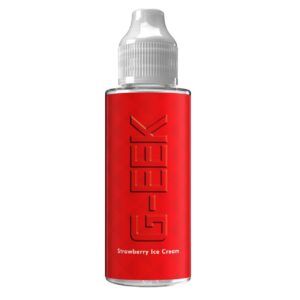 STRAWBERRY ICE CREAM 100ML E LIQUID G-EEK