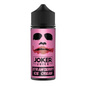 STRAWBERRY ICE CREAM 100ML E LIQUID JOKER JUICE