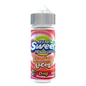 STRAWBERRY LACES 100ML E LIQUID KEEP IT SWEET