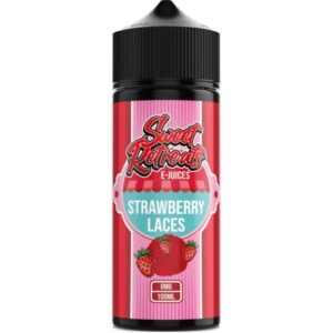 STRAWBERRY LACES 100ML E LIQUID SWEET RETREATS