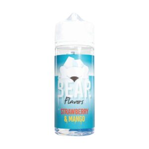 STRAWBERRY & MANGO ICE 100ML E LIQUID BEAR FLAVORS