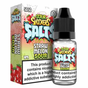 STRAW MELON SOUR 10ML NIC SALT SOUR SHOCKERS