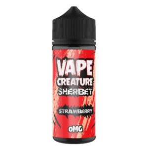 STRAWBERRY SHERBET 100ML E-LIQUID VAPE CREATURE
