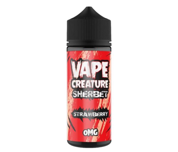 STRAWBERRY SHERBET 100ML E-LIQUID VAPE CREATURE
