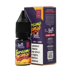 SCREAMO MANGO NIC SALT 10ML BY MONSTA VAPE