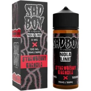 Strawberry Nola Line 100ml E Liquid Sadboy