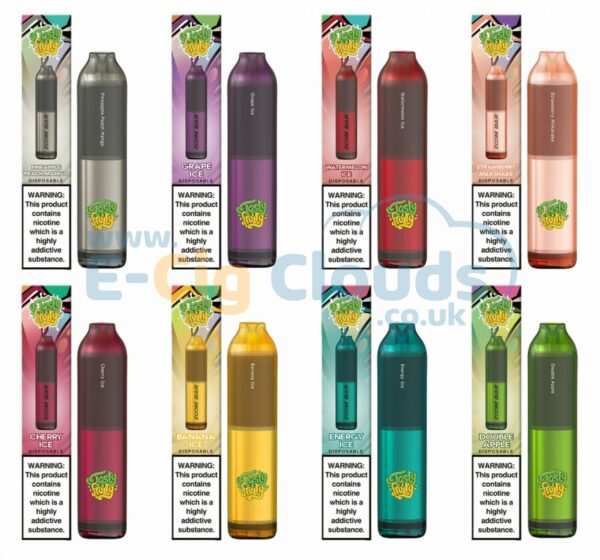 TASTY FRUITY ZOOM BAR 600 DISPOSABLE POD DEVICE