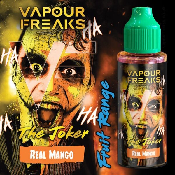 THE JOKER 100ML E LIQUID VAPOUR FREAKS