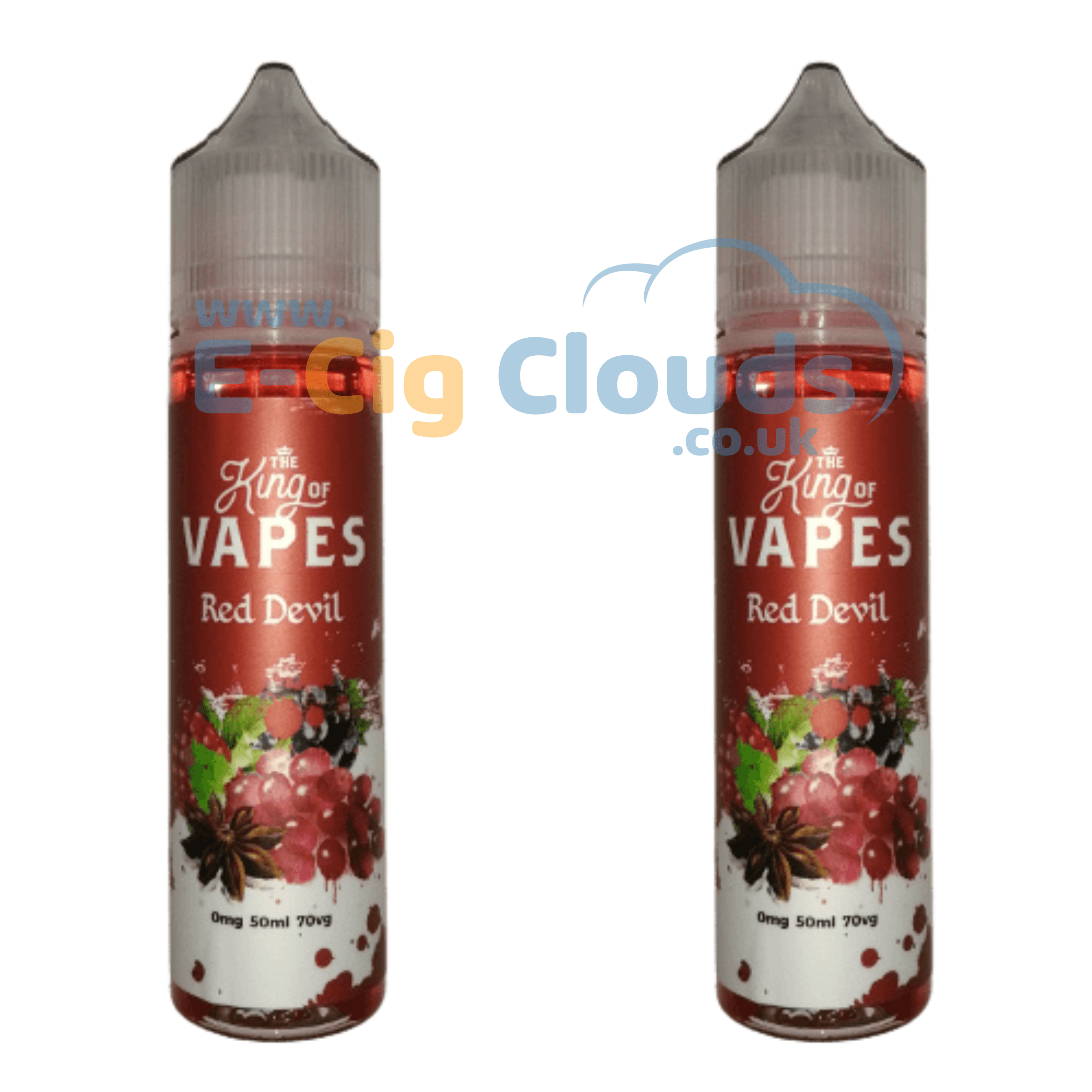 THE KING OF VAPES RANGE 2 X 50ML E LIQUID UK Vape Store ECig Clouds