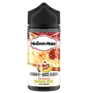 THE ULTIMATE BANANA SPLIT ICE CREAM 100ML E LIQUID HEAVEN HAZE EXP