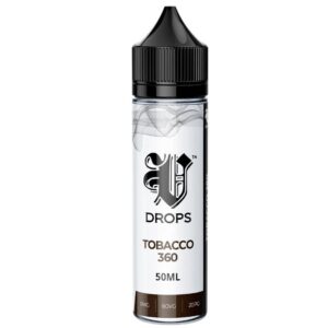 TOBACCO 360 50ML 80/20 E LIQUID V DROPS