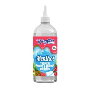 TROPICAL FRUITS & BERRIES MENTHOL 500ML E-LIQUID KINGSTON
