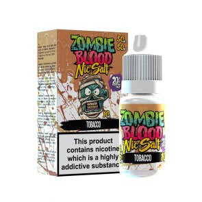 TOBACCO NIC SALT 10ML BY ZOMBIE BLOOD