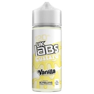 VANILLA CUSTARD 100ML E LIQUID UK LABS
