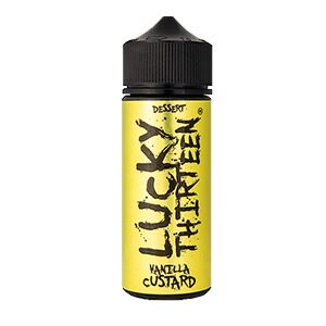 VANILLA CUSTARD (DESSERT) 100ML E LIQUID LUCKY THIRTEEN