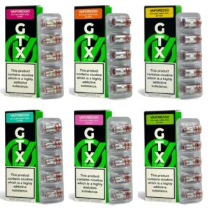VAPORESSO GTX V2 TRIPLE SILICON PROTECTION COILS (5 PACK)