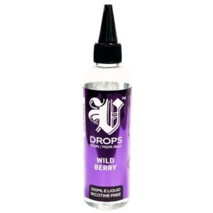 WILD BERRY 100ML E LIQUID V DROPS