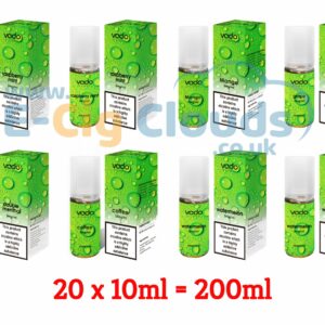 VADO E LIQUID (20 X 10ML = 200ML) 35 FLAVOURS