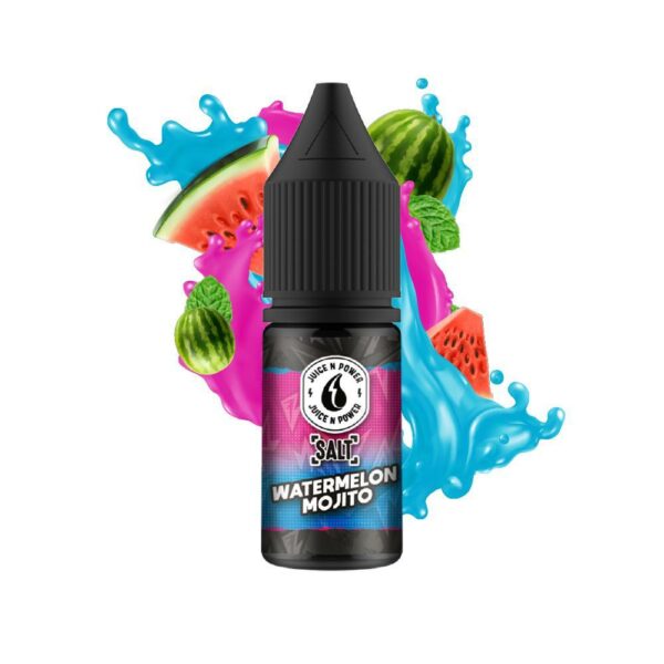 WATERMELON MOJITO NIC SALT 10ML  JUICE N POWER