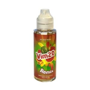 WATERMELON STRAWBERRY & PEACH (REMIX) 100ML E-LIQUID BY VIM20