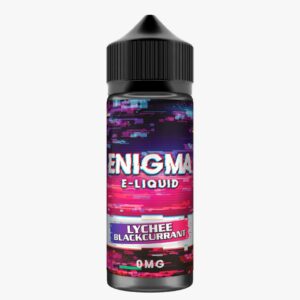 LYCHEE BLACKCURRANT 100ML E LIQUID ENIGMA