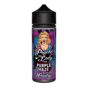 PURPLE HAZE (FRUITY) 100ML E LIQUID BY PSYCHO LADY