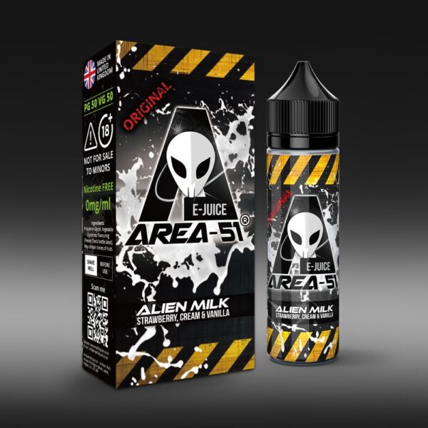 ALIEN MILK 50ML E-LIQUID BY AREA 51