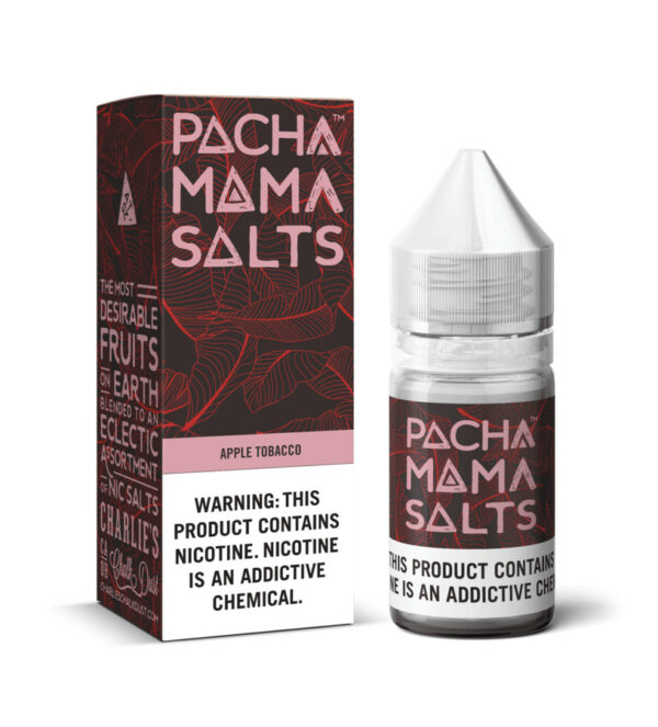 APPLE TOBACCO NIC SALT 10ML PACHA MAMA SALTS