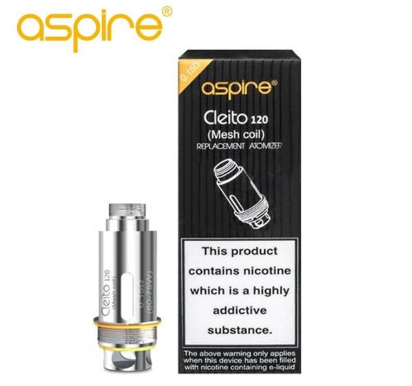 ASPIRE CLEITO 120 COILS - Image 2