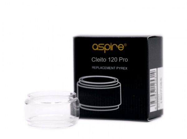 ASPIRE CLEITO 120 PRO REPLACEMENT PYREX BUBBLE GLASS
